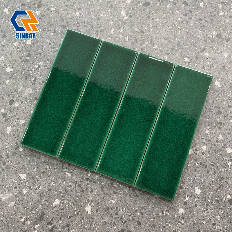 Hand-Chiseled Traditional Zellige Mosaic Tiles, UV Resistant Waterproof Glazed Terracotta Tiles For Swimming Pool Fountain Exterior Wall Decoration 