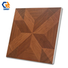 Modern Rustic Wood Grain Antibacterial Interior Tiles 9mm Dark Anthracite Matte Surface Wear-Resistant Non-Slip Bathroom Villa