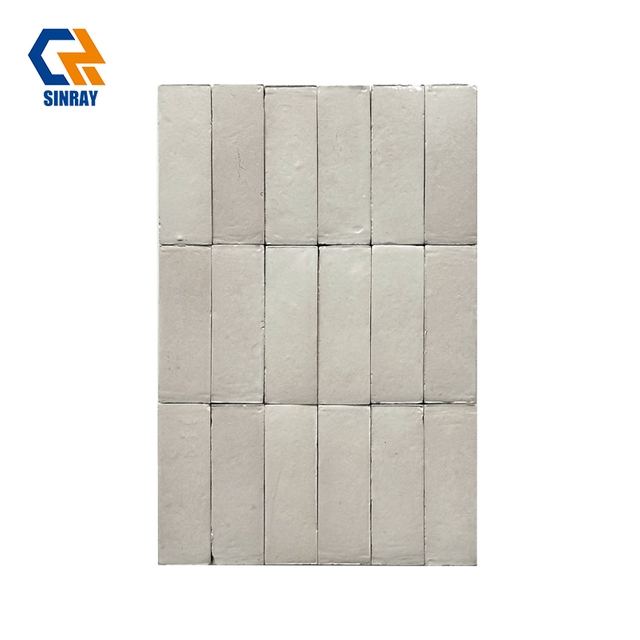 Handmade Rustic Cracked Terracotta Accent Wall Tiles, Waterproof Aged Texture Clay Tiles For Kitchen Backsplash Bathroom Shower Niche Decor