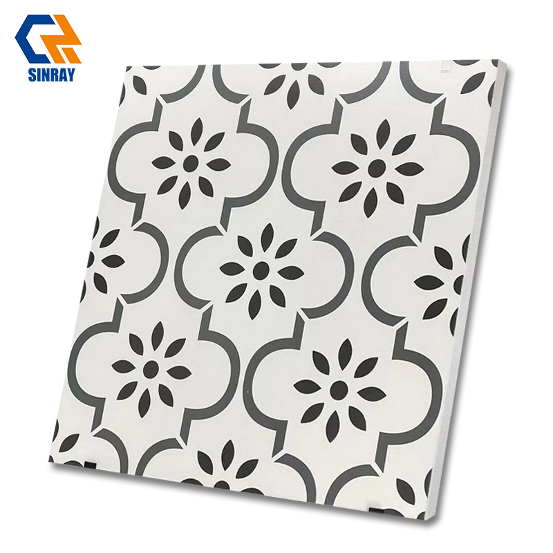 Rustic Modern 600x600mm 9mm Thick Anti-Slip Stone Imitation Texture Interior Acid-Resistant Antibacterial Borders ACCENTS Room