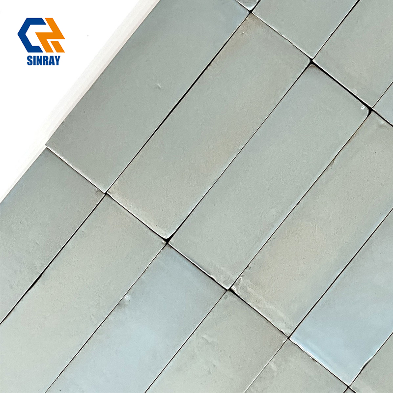 Resort courtyard inner walls & fountain surfaces: Waterproof glaze fits long-term humid outdoor environment in warm frost-free climate.