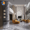 1632TRS-652 Commercial Project Grade Sintered Stone Compact Surfaces, Chemical & Stain Resistant Large Format Stone Sheets for Shopping Center, Restaurant and Office Renovation Works