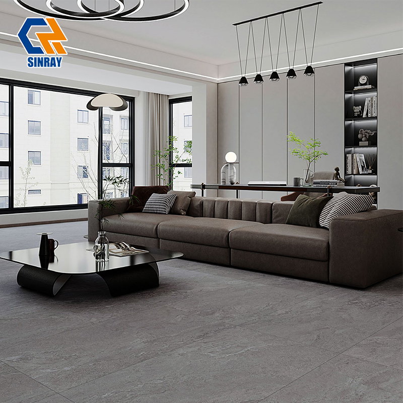 POR612-131 600x1200mm Stain Resistant High Gloss Glazed Porcelain Floor Tiles