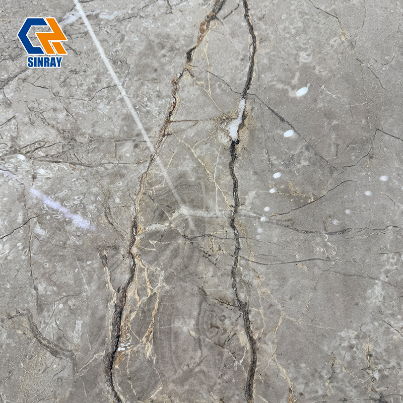 ZS160320-018 Wholesale Indoor Outdoor Multi-Purpose Sintered Stone, Gloss Matte Dual Surface Options Durable Stone Material for Real Estate Large Scale Renovation
