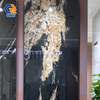 ZS927159 Soft Matte Anti-Fingerprint Sintered Stone Surfaces, Impact Resistant Low Maintenance Stone Boards Suitable for High-Traffic Offices, Restaurants and Modern Family Homes