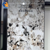 ZS927121 Anti Scratch High Heat Resistant Non Porous Compact Stone Panels for Kitchen Island Countertop TV Wall Bathroom Flooring and Furniture Tops