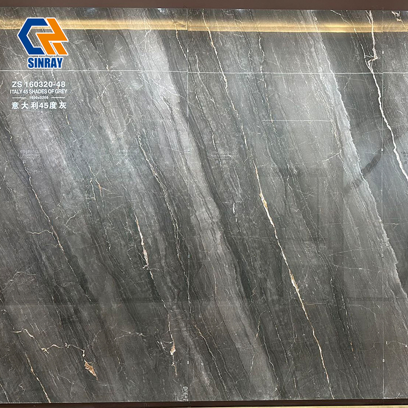 ZS160320-048 Maintenance-Free Premium Sintered Stone Slabs, Heat and Stain Resistant Decor Stone for Household Kitchen, Living Room, Corridor and Bathroom Remodel