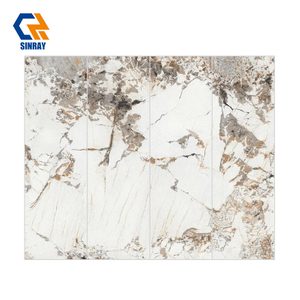ZS80260-908 800x2600mm Large Format Sintered Stone Slabs, Heat & Stain Resistant Scratch Proof Porcelain Slab For Kitchen Countertop Wall Cladding Floor Decoration