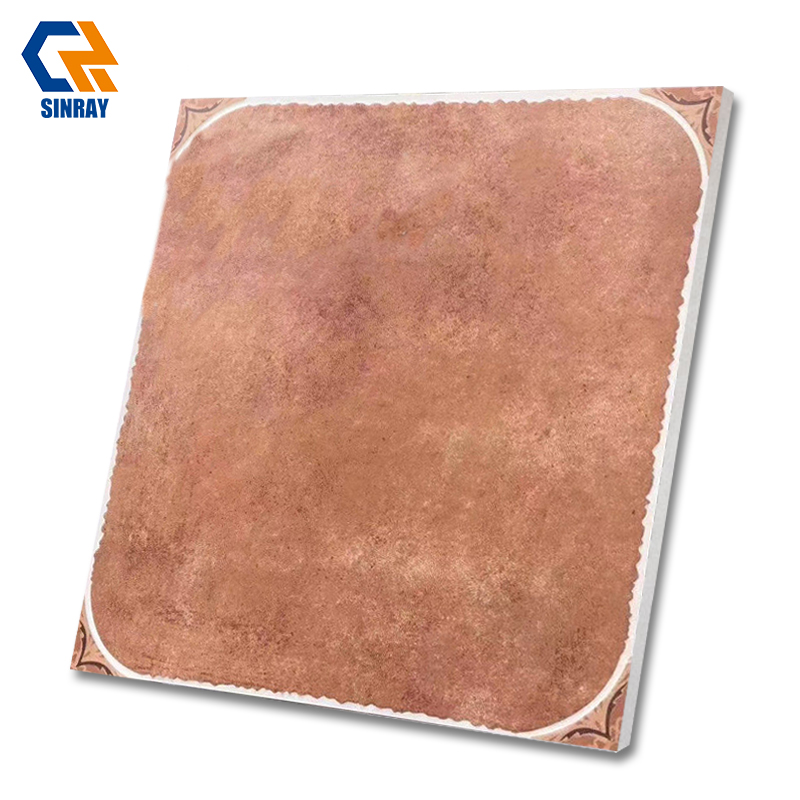 Modern Rustic Matte Floor Tile 9mm Thick Heavy‑Duty Wear‑Resistant Non‑Slip Antibacterial Acid‑Proof Stain Resistant Durable Ceramic Tile For Shopping Mall Public Area Flooring