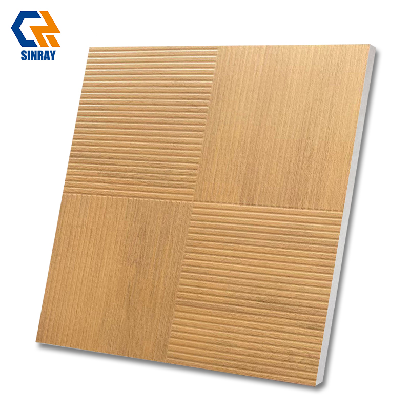 Premium Wear‑Resistant Modern Rustic Wood Grain Antibacterial Interior Tile, Dark Anthracite Matte Non‑Slip Home Decor Border Tiles For Residential Projects