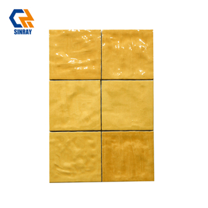 Hand-Chiseled Moroccan Zellige Decor Wall Tiles, Unique Wavy Gloss Glaze Non-Porous Clay Tiles Suitable For Boutique Hotel Spa Cafe Bar Feature Wall Cladding Projects