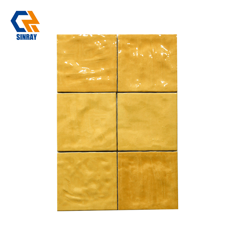 Hand-Chiseled Moroccan Zellige Decor Wall Tiles, Unique Wavy Gloss Glaze Non-Porous Clay Tiles Suitable For Boutique Hotel Spa Cafe Bar Feature Wall Cladding Projects