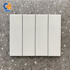  Handmade Clay Crackle Glaze Wall Tiles Natural Fine Ice Crack Texture Waterproof For Kitchen Backsplash Shower Niche Fireplace Surround Mediterranean Villa Deco