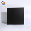 BM6001 Stylish Solid Black Porcelain Wall Floor Tiles, Moisture Proof Spill Resistant Dark Tiles Matching Light Cabinets & White Wall Decor