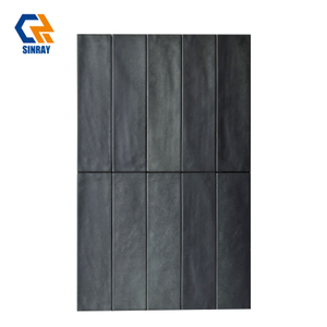 Unique Textured Handmade Hand Tiles, Waterproof Decor Art Wall Tiles Perfect For Modern Mediterranean Farmhouse Kitchen & Bathroom Remodel