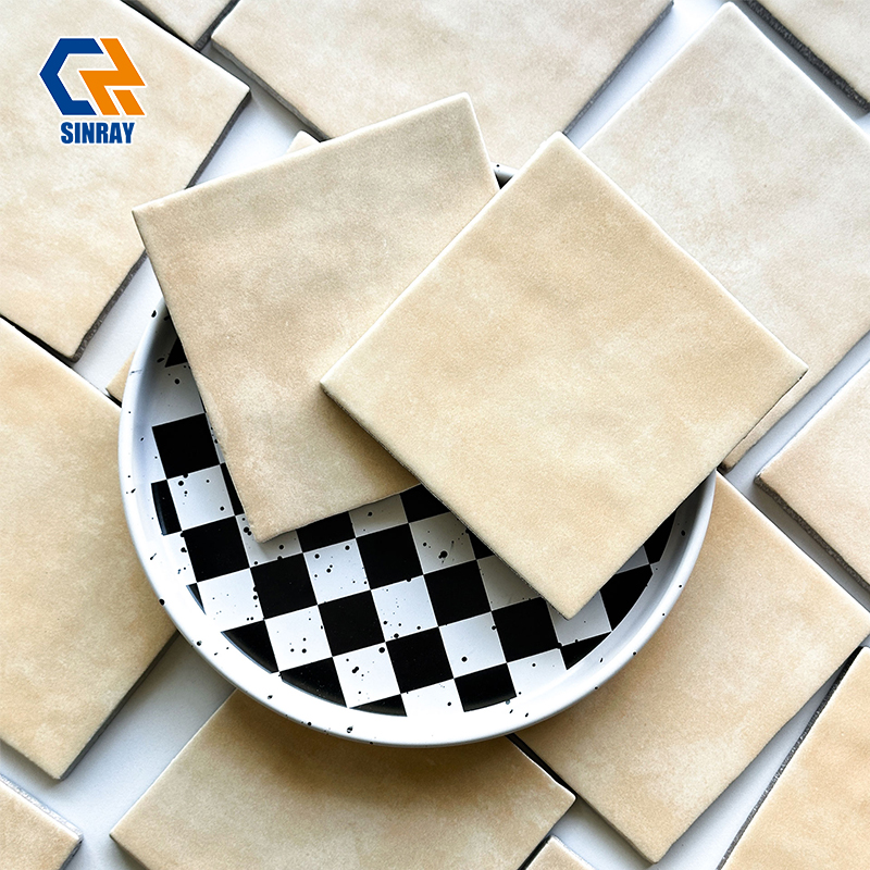 Bejmat Zellige Subway Wall Tiles, Hand Chiseled Irregular Edges Glossy Glaze Non-Porous Ceramic Tiles For Boutique Hotel Restaurant Spa Wall Cladding