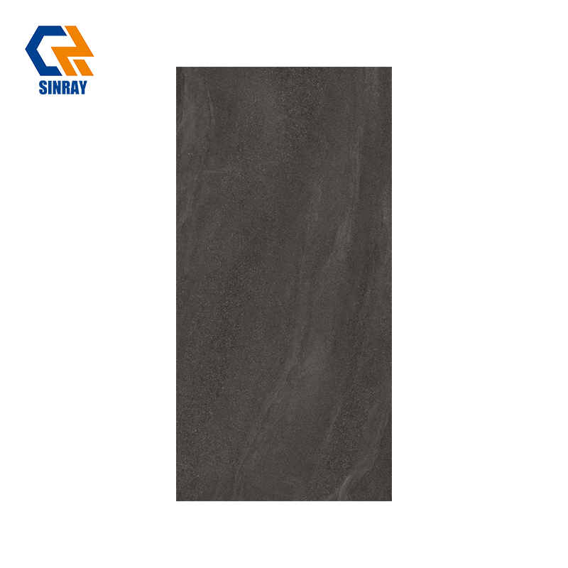 POR612108 Large Format Glossy Porcelain Flooring Tiles 600×1200mm, Anti-Stain Glazed Tiles For Indoor Residential & Commercial Space