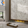 ZS90180-1308 Indoor & Outdoor Weatherproof Sintered Stone Sheets, UV Stable Anti-Fade Wear Resistant Stone Panels for Hotel Mall Office Commercial Renovation Engineering Projects