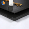 BY6000 Commercial Grade Nero Marquina Marble Effect Sintered Stone, Heavy-Duty Stain Repellent Large Slabs for Shopping Mall, Office & Five-Star Hotel Full Decoration Projects