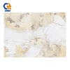ZS90260-217 Luxury Clear Vein Sintered Stone Compact Slabs, High Temperature Tolerant Anti-Fouling Stone Material for High-End Villas and Five-Star Hotel Interior Decoration