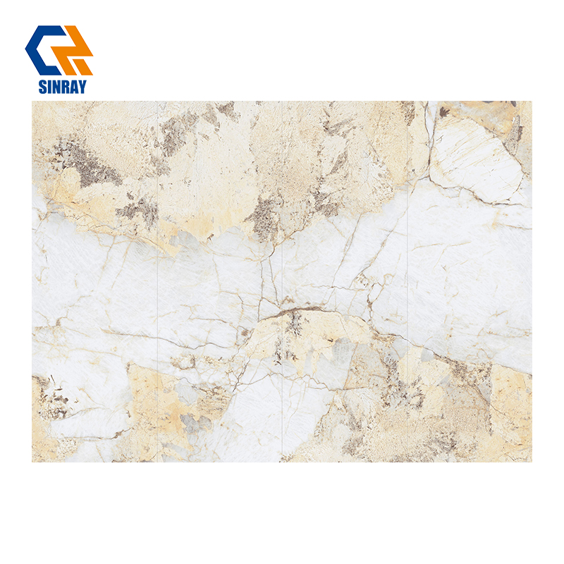 ZS90260-217 Luxury Clear Vein Sintered Stone Compact Slabs, High Temperature Tolerant Anti-Fouling Stone Material for High-End Villas and Five-Star Hotel Interior Decoration