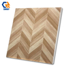 Modern Rustic Wood Grain Antibacterial Interior Tiles 9mm Dark Anthracite Matte Surface Wear-Resistant Non-Slip Apartment Room