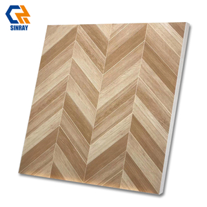 Modern Rustic Wood Grain Antibacterial Interior Tiles 9mm Dark Anthracite Matte Surface Wear-Resistant Non-Slip Apartment Room