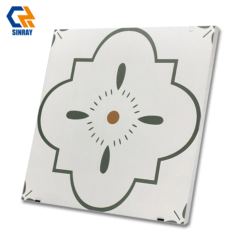 Rustic Modern 600x600mm 9mm Thick Anti-Slip Stone Imitation Texture Interior Acid-Resistant Antibacterial Borders ACCENTS Room