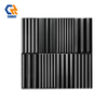 Midnight Black Bejmat Zellige Subway Tiles, Hand-Glazed Dark Moroccan Clay Tiles Oil Coffee Stain Proof For Bar Counter Background Hotel Lobby Feature Walls