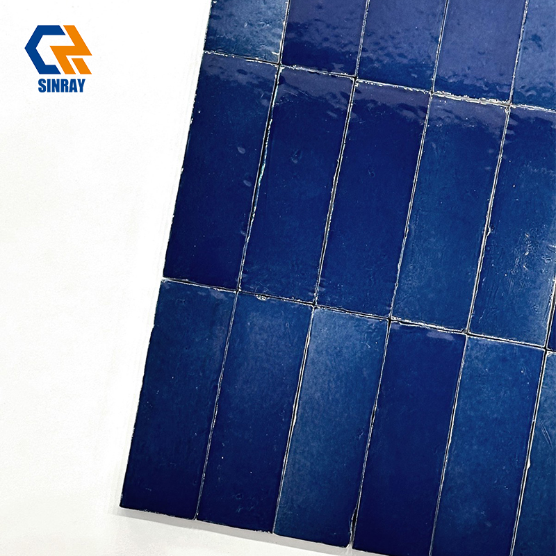 Bulk Supply Double-Fired Handmade Ice Crack Terracotta Tiles, Square and Subway Two Sizes for Large Real Estate Whole-House Villa Engineering Matching Packages