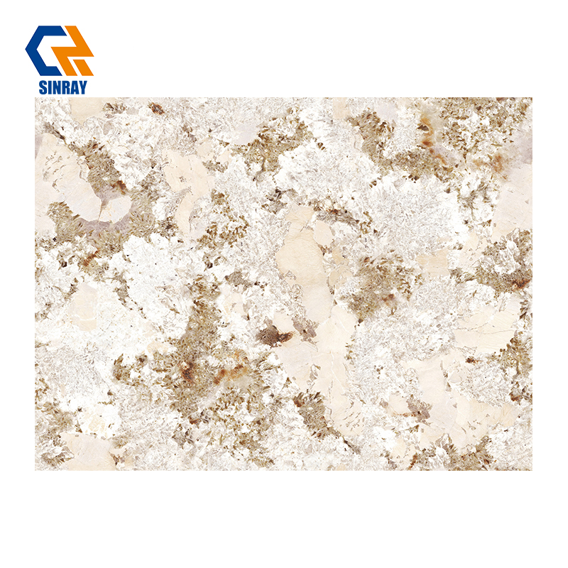 ZS927128 Modern Minimalist Sintered Stone Countertop Panels, Non-Porous Simple Daily Cleaning Stone Slabs Perfect for Household Custom Furniture Tops