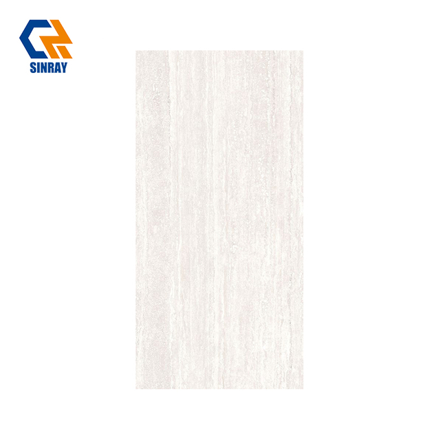 12DM01 Stain Repellent High Gloss Glazed Porcelain Tiles 600×1200mm, Waterproof Interior Floor & Wall Decoration Tiles