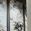 80260TRS-716 800x2600mm Large Format Sintered Stone Slabs, Heat & Stain Resistant Scratch Proof Porcelain Slab For Kitchen Countertop Wall Cladding Floor Decoration
