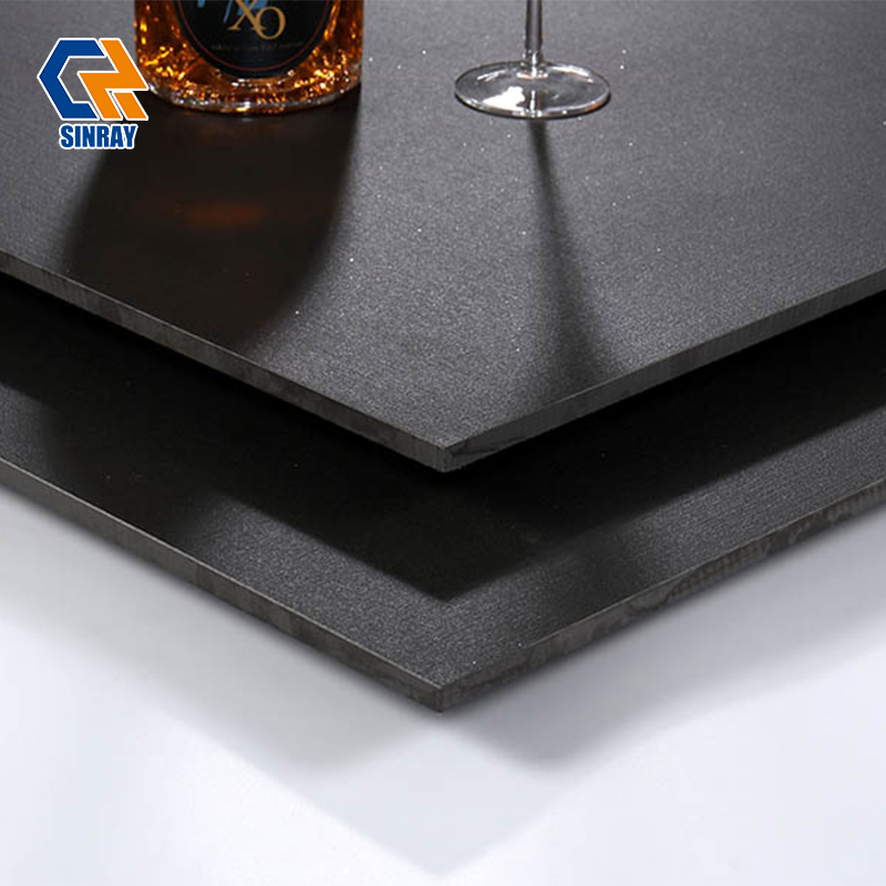 BMS6003 Factory Direct Custom Cut Nero Marquina Sintered Stone Slabs, Multiple Thickness Wear Resistant Black Marble Effect Stone Panels for Global Construction Contractors Bulk Orders