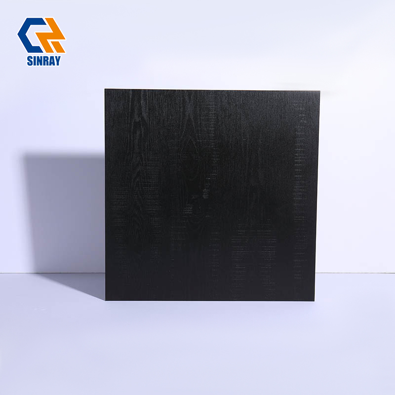 BYP6006 Matte Anti-Slip Anti-Fingerprint Black Porcelain Tiles, Heavy Wear Resistant Dark Floor Tiles For Bar Cafe KTV Retail Store High Foot Traffic Commercial Areas