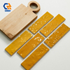 Hand-Chiseled Moroccan Zellige Decor Wall Tiles, Unique Wavy Gloss Glaze Non-Porous Clay Tiles Suitable For Boutique Hotel Spa Cafe Bar Feature Wall Cladding Projects