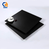 BM6001 Stylish Solid Black Porcelain Wall Floor Tiles, Moisture Proof Spill Resistant Dark Tiles Matching Light Cabinets & White Wall Decor