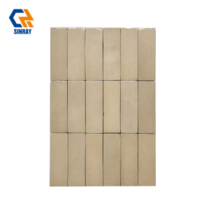 Square & Subway Format Cracked Ice Terracotta Tiles, Natural Earthy Burnt Orange & Cream Shades Mold-Proof Wall Tiles for Boutique Hotel Spa Resort Renovation Projects