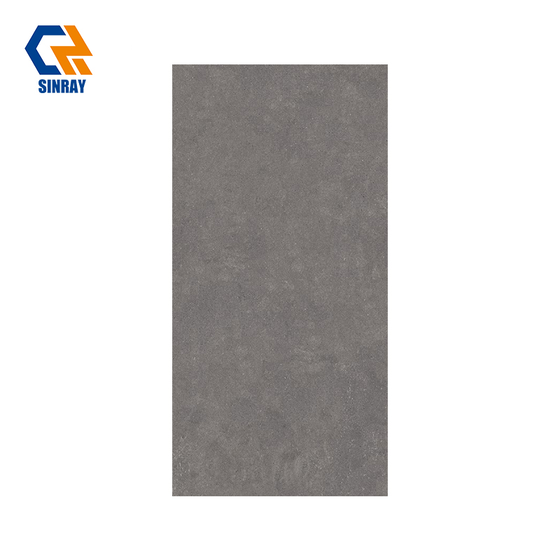 KN61210 Stain Repellent High Luster Glazed Porcelain Tiles 600*1200mm, Water Resistant Interior Floor Covering Porcelain Tiles