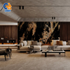 ZS927159 Soft Matte Anti-Fingerprint Sintered Stone Surfaces, Impact Resistant Low Maintenance Stone Boards Suitable for High-Traffic Offices, Restaurants and Modern Family Homes
