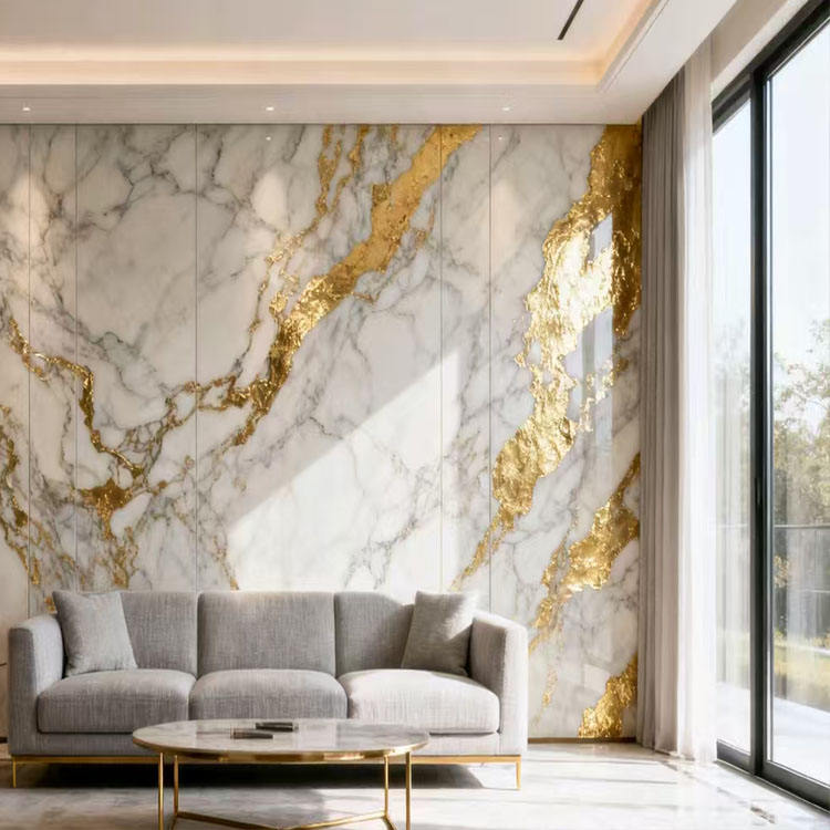 High Gloss Carbon Crystal Wall Panels