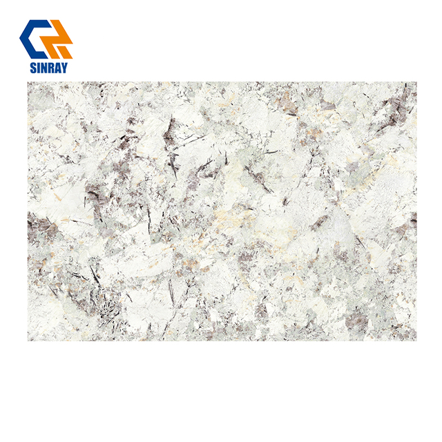 ZS90180-1308 Indoor & Outdoor Weatherproof Sintered Stone Sheets, UV Stable Anti-Fade Wear Resistant Stone Panels for Hotel Mall Office Commercial Renovation Engineering Projects