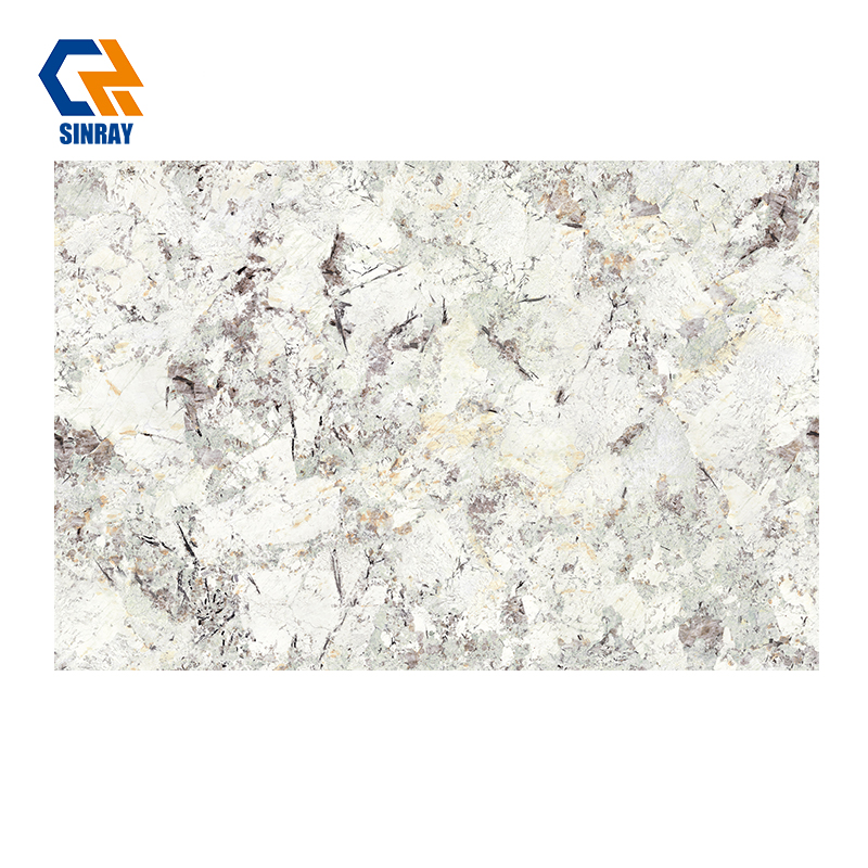 ZS90180-1308 Indoor & Outdoor Weatherproof Sintered Stone Sheets, UV Stable Anti-Fade Wear Resistant Stone Panels for Hotel Mall Office Commercial Renovation Engineering Projects