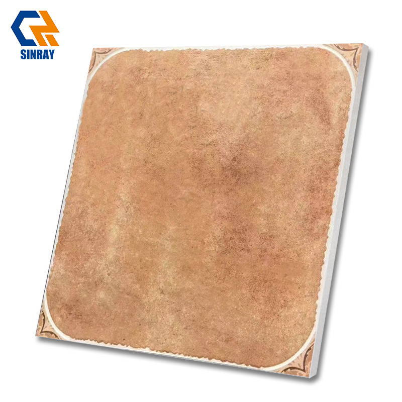 Modern Rustic Matte Floor Tile 9mm Thick Heavy‑Duty Wear‑Resistant Non‑Slip Antibacterial Acid‑Proof Stain Resistant Durable Ceramic Tile For Shopping Mall Public Area Flooring