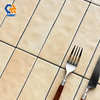 Bejmat Zellige Subway Wall Tiles, Hand Chiseled Irregular Edges Glossy Glaze Non-Porous Ceramic Tiles For Boutique Hotel Restaurant Spa Wall Cladding