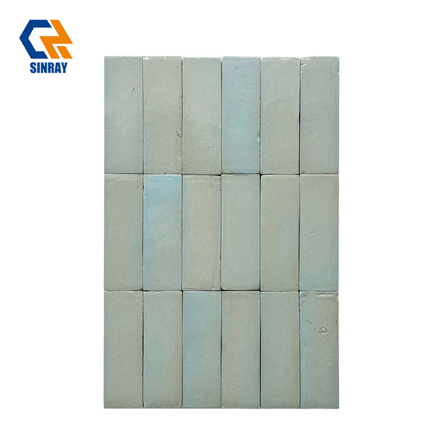 Resort courtyard inner walls & fountain surfaces: Waterproof glaze fits long-term humid outdoor environment in warm frost-free climate.