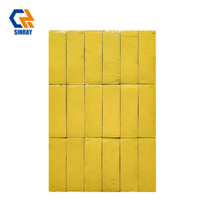 Artisan Hand-Glazed Terracotta Ice Crack Decor Tiles, Aged Vintage Uneven Surface Low Water Absorption Clay Panels for Boho Farmhouse Bathroom Accent Wall & Cafe Feature Cladding