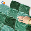 Banana Leaf Collection Large Format Tropical Porcelain Mural Tiles, Natural Gradient Jungle Banana Leaf Pattern Soft Matte Non-Porous Wall 