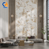 ZS927128 Modern Minimalist Sintered Stone Countertop Panels, Non-Porous Simple Daily Cleaning Stone Slabs Perfect for Household Custom Furniture Tops