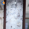 ZS927120 Extra Large Format Sintered Stone Slabs with Natural Marble Veins, Anti-Scratch Heatproof Non-Porous Panels for Kitchen Countertops, Wall Cladding and Indoor Flooring